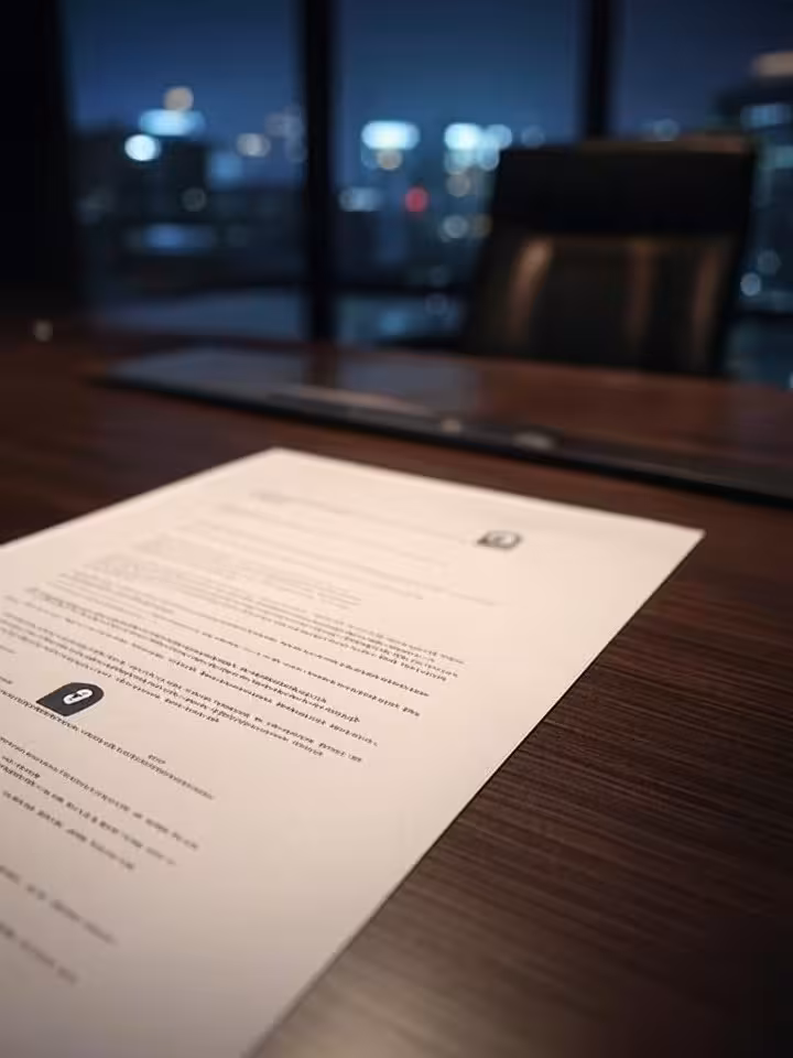 Confidential document with encryption symbols and privacy locks, representing digital security in lu